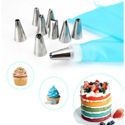 Confeiteiro Expert – Saco de Silicone com 24 Bicos Decorativo